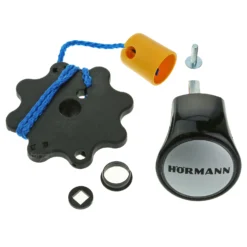 Hörmann Torgriffgarnitur, Kunststoff Schwarz, Für Schwingtore -Sonax 1024001 hoermann torgriffgarnitur kunststoff schwarz fuer schwingtore version 2