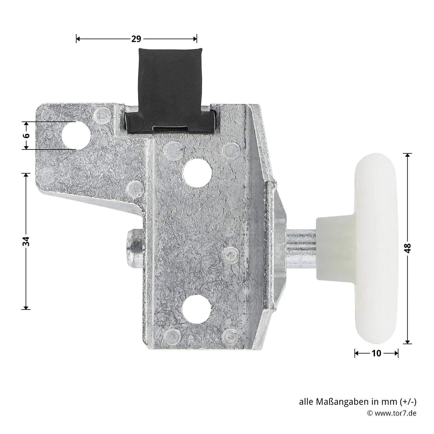 Hörmann Rollenhalter F80, Links 7 Hörmann Rollenhalter F80, Links – Bild 7