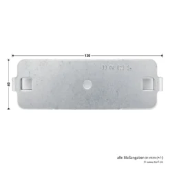 Hörmann Grundplatte Zur Befestigung Der Schienenabhängung -Sonax 30040233a hoermann grundplatte zur befestigung der schienenabhaengung breite laenge