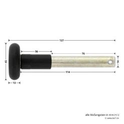 Hörmann Laufrolle Mit Kugellager Und Splintbohrung, DPU -Sonax 3065807 hoermann laufrolle typ ks 14 kugellager und splintbohrung dpu masse