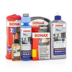 SONAX Hörmann Reinigungs- Und Pflegeset -Sonax 4020356 hoermann sonax reinigungs und pflegeset detailansicht