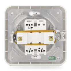 Hörmann Innentaster TUPS 2 Für Unterputzsender -Sonax 436266 hoermann taster tups 2 rueckseite