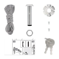 Hörmann EcoStar Notentriegelungsschloss NET -Sonax 436460 hoermann ecostar notentriegelungsschloss net lieferumfang