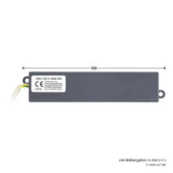 Hörmann 3-Kanal-Empfänger HE 3-MCX, BiSecur, Externe Antenne -Sonax 436722 hoermann 3 kanal empfanger he 3 mcx bisecur externe antenne gesamte laenge