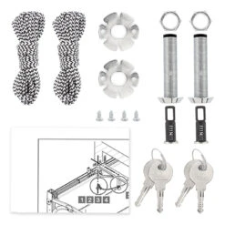 Hörmann Notentriegelung NET 4-2, 2er-Set, Gleichschließend -Sonax 437198 hoermann notentriegelung net 4 2 2er set gleichschliessend lieferumfang