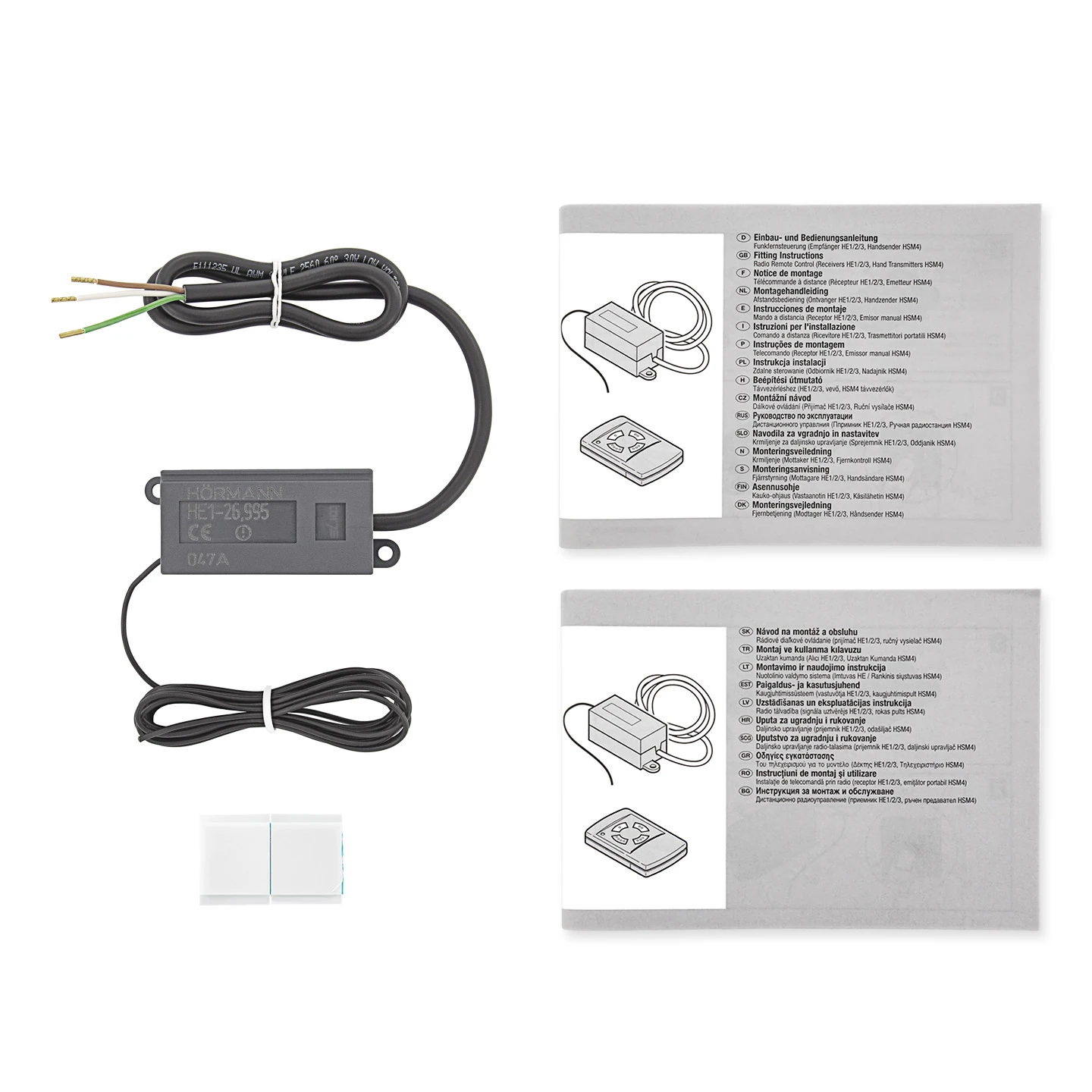 Hörmann 1-Kanal-Empfänger HE 1, 26,995 MHz 3 Hörmann 1-Kanal-Empfänger HE 1, 26,995 MHz – Bild 3