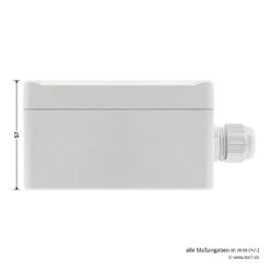 Hörmann 1-Kanal-Relais-Empfänger HER 1, 26,975 MHz -Sonax 437260 hoermann 1 kanal relais empfaenger her 1 26 975 mhz hoehe