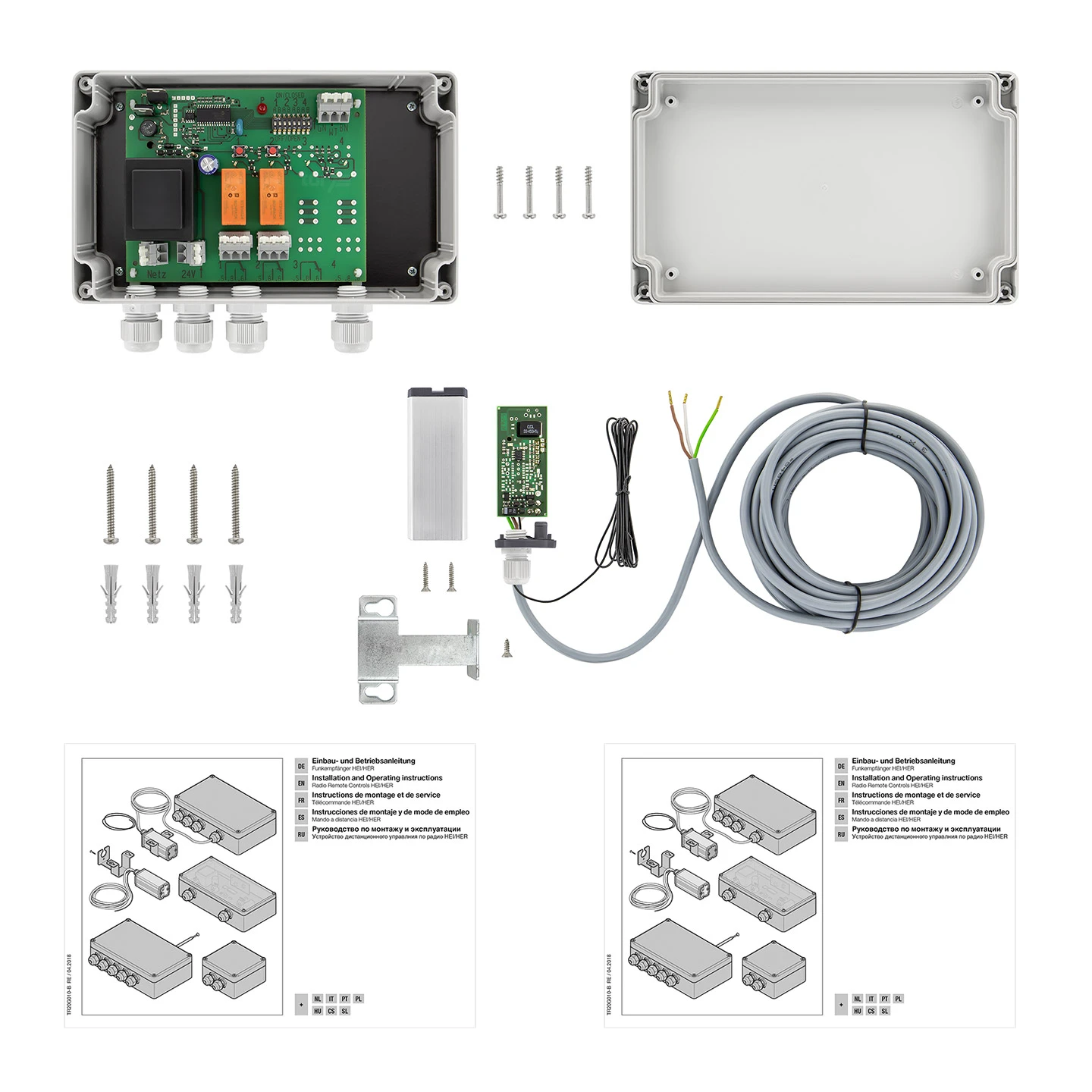 Hörmann 2-Kanal-Relais-Empfänger HER 2, 26,975 MHz 6 Hörmann 2-Kanal-Relais-Empfänger HER 2, 26,975 MHz – Bild 6