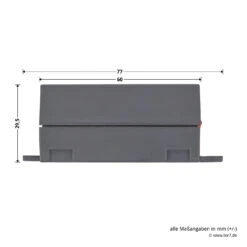 Hörmann 1-Kanal-Empfänger HE 1, 433 MHz 10 Hörmann 1-Kanal-Empfänger HE 1, 433 MHz -Sonax 437381 hoermann 1 kanal empfaenger he 1 433 mhz masse 2