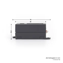 Hörmann 1-Kanal-Empfänger HE 1, 868 MHz 9 Hörmann 1-Kanal-Empfänger HE 1, 868 MHz -Sonax 437404 hoermann 1 kanal empfaenger he 1 868 mhz seitenansicht breite laenge