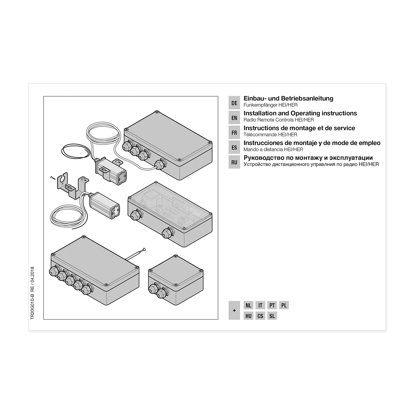 Hörmann 4-Kanal-Relais-Empfänger HER 4, 868 MHz 6 Hörmann 4-Kanal-Relais-Empfänger HER 4, 868 MHz – Bild 6
