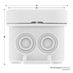 Hörmann 2-Kanal-Relais-Empfänger HET 2, 868 MHz 19 Hörmann 2-Kanal-Relais-Empfänger HET 2, 868 MHz -Sonax 437485 hoermann 2 kanal relais empfaenger het 2 868 mhz breite hoehe