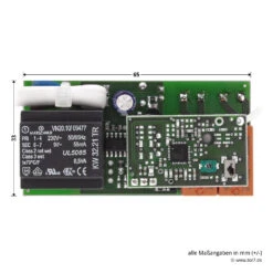 Hörmann 2-Kanal-Relais-Empfänger HET 2, 868 MHz 17 Hörmann 2-Kanal-Relais-Empfänger HET 2, 868 MHz -Sonax 437485 hoermann 2 kanal relais empfaenger het 2 868 mhz platine masse