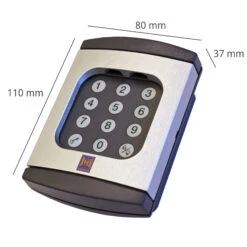 Hörmann Funk-Codetaster FCT 10b, 868 MHz -Sonax 437492 hoermann fct 10b 868 mhz masse