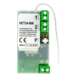 Hörmann 2-Kanal-Relais-Empfänger HET 24, 868 MHz 15 Hörmann 2-Kanal-Relais-Empfänger HET 24, 868 MHz -Sonax 437517 hoermann 2 kanal relais empfaenger het24 868 mhz oben
