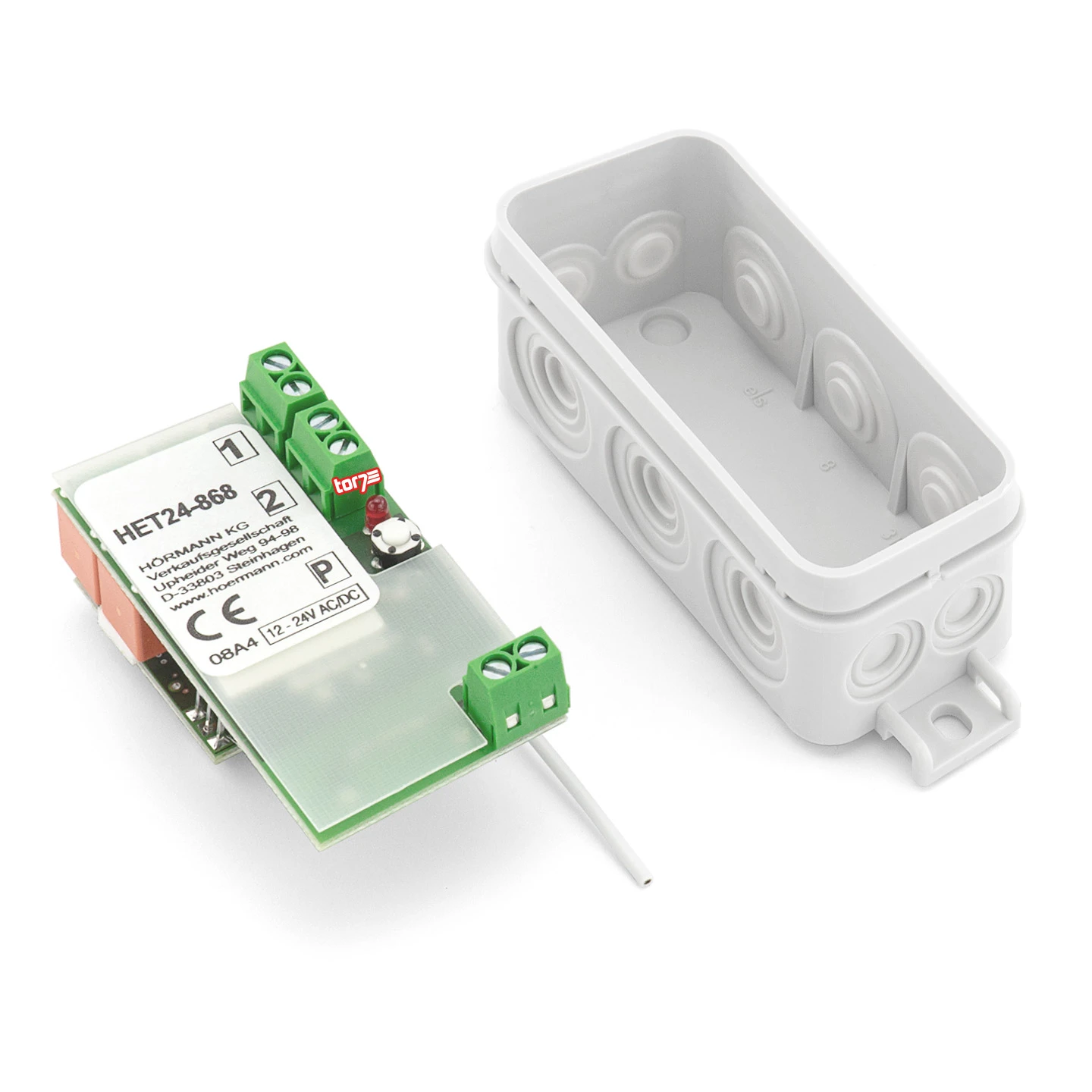 Hörmann 2-Kanal-Relais-Empfänger HET 24, 868 MHz 2 Hörmann 2-Kanal-Relais-Empfänger HET 24, 868 MHz – Bild 2