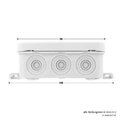 Hörmann 2-Kanal-Relais-Empfänger HES 2, 868 MHz, Funktion Ein Und Aus -Sonax 437539 hoermann 2 kanal relais empfaenger hes 2 868 mhz funktion ein und aus laenge