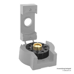 Hörmann Antriebsscheibe Für Führungsschiene FS 10 Und FS 2 10 Hörmann Antriebsscheibe Für Führungsschiene FS 10 Und FS 2 -Sonax 438108 hoermann antriebsscheibe fuer fuehrungsschiene fs 10 und fs 2 anwendungsbeispiel 1