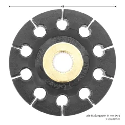 Hörmann Antriebsscheibe Für Führungsschiene FS 10 Und FS 2 8 Hörmann Antriebsscheibe Für Führungsschiene FS 10 Und FS 2 -Sonax 438108 hoermann antriebsscheibe fuer fuehrungsschiene fs 10 und fs 2 durchmesser