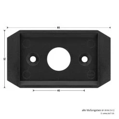 Hörmann Auswerteeinheit Für Codetaster CTR 3b Und CTV 3 -Sonax 438984 hoermann auswerteeinheit fuer codetaster ctr 3b und ctv 3 masse montageplatte