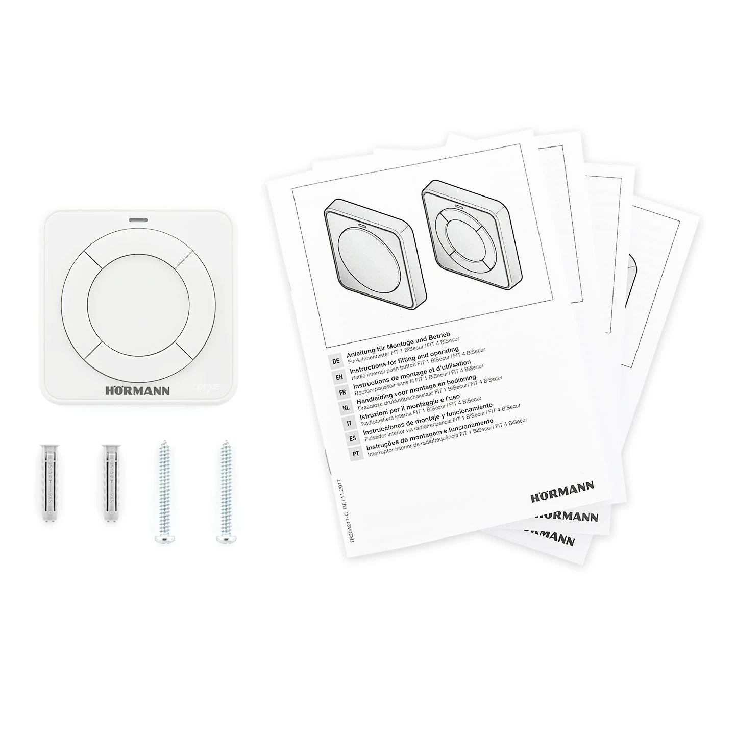 Hörmann Funk-Innentaster FIT 4, BiSecur 6 Hörmann Funk-Innentaster FIT 4, BiSecur – Bild 6