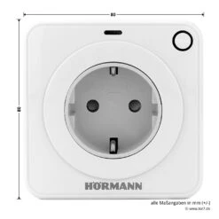 Hörmann Funk-Empfänger-Steckdose FES 1-1, BiSecur -Sonax 439746 hoermann funk empfaenger steckdose fes 1 1 bisecur breite hoehe