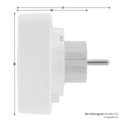 Hörmann Funk-Empfänger-Steckdose FES 1-1, BiSecur -Sonax 439746 hoermann funk empfaenger steckdose fes 1 1 bisecur masse