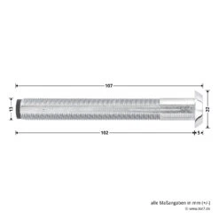 Hörmann Hülse Notentriegelung NET 13 -Sonax 439782 hoermann huelse notentriegelung net 13 masse
