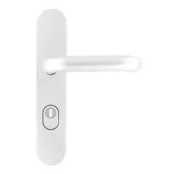 Hörmann FS Panikgarnitur D110 Langschild PZ ES2, Alu -Sonax 449891 hoermann fs panikgarnitur d110 pz es2 langschild alu f1 griff draufsicht