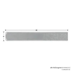 Hörmann FS Panikgarnitur D110 Langschild PZ ES2, Alu -Sonax 449891 hoermann fs panikgarnitur d110 pz es2 langschild alu f1 stift masse