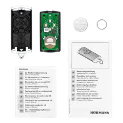 Hörmann Handsender HSE 4, BiSecur, Anthrazitgrau 8 Hörmann Handsender HSE 4, BiSecur, Anthrazitgrau -Sonax 4511573 hoermann handsender hse 4 bisecur anthrazitgrau lieferumfang