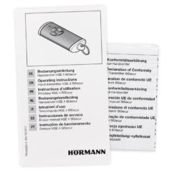 Hörmann Handsender HSE 4, BiSecur, Struktur Komplett Schwarz 11 Hörmann Handsender HSE 4, BiSecur, Struktur Komplett Schwarz -Sonax 4511736 hoermann handsender hse 4 bisecur struktur komplett schwarz anleitung