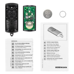 Hörmann Handsender HSE 4, BiSecur, Struktur Komplett Schwarz 9 Hörmann Handsender HSE 4, BiSecur, Struktur Komplett Schwarz -Sonax 4511736 hoermann handsender hse 4 bisecur struktur komplett schwarz lieferumfang