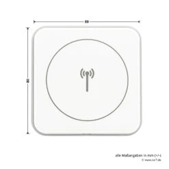 Hörmann Bluetooth-Antenne BTA 800 -Sonax 4511829 hoermann bluetooth antenne bta 800 masse draufsicht