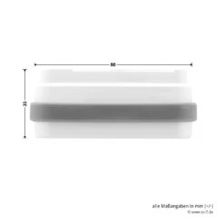 Hörmann Bluetooth-Antenne BTA 800 -Sonax 4511829 hoermann bluetooth antenne bta 800 masse seitenansicht