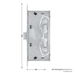 Hörmann Panikschloss Mit Wechselfunktion E, PZ, Li/re 7 Hörmann Panikschloss Mit Wechselfunktion E, PZ, Li/re -Sonax 451215 hoermann panikschloss mit wechselfunktion pz li re bemassung