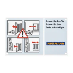 Hörmann Schiebetorantrieb STA 500 FU -Sonax 4514117 hoermann schiebetorantrieb sta500fu zubehoer schild