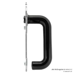 Hörmann Feuerschutz-Wechselgarnitur Typ D110 In Kunststoff Schwarz -Sonax 454685 hoermann feuerschutz wechselgarnitur typ d 110 in kunststoff schwarz griff innen tiefe