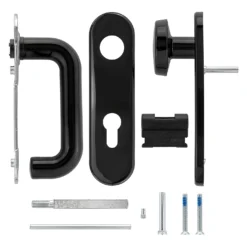 Hörmann Feuerschutz-Wechselgarnitur Typ D110 In Kunststoff Schwarz -Sonax 454685 hoermann fs wechselgarnitur d 110 antipanik lieferumfang