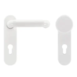 Hörmann FS Wechselgarnitur D110 Kurzschild PZ, Weiß