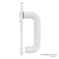 Hörmann FS Wechselgarnitur D110 Kurzschild PZ, Weiß -Sonax 454688 hoermann fs wechselgarnitur d 110 pz kurzschild polyamid weiss gleitlager griff masse