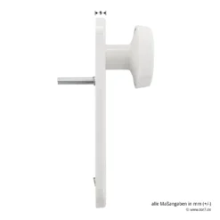 Hörmann FS Wechselgarnitur D110 Kurzschild PZ, Weiß -Sonax 454688 hoermann fs wechselgarnitur d 110 pz kurzschild polyamid weiss gleitlager knauf masse