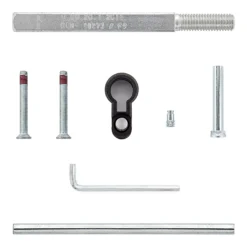 Hörmann FS Wechselgarnitur D110 Kurzschild PZ, Weiß -Sonax 454688 hoermann fs wechselgarnitur d 110 pz kurzschild polyamid weiss gleitlager montagematerial