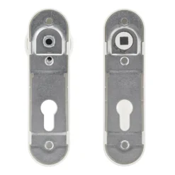 Hörmann FS Wechselgarnitur D110 Kurzschild PZ, Weiß -Sonax 454688 hoermann fs wechselgarnitur d 110 pz kurzschild polyamid weiss gleitlager rueckseite