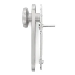 Hörmann FS Wechselgarnitur D110 Kurzschild PZ, Edelstahl -Sonax 454690 hoermann fs wechselgarnitur d 110 kurzschild pz gleitlager knopf k 130 edelstahl knauf seitenansicht