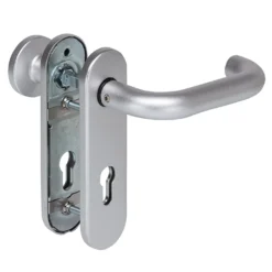 Hörmann Feuerschutz-Wechselgarnitur Typ D110 PZ, Aluminium -Sonax 454691 hoermann fs wechselgarnitur d 110 antipanik innenansicht