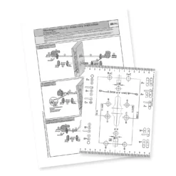 Hörmann FS Wechselgarnitur D110 Rosette PZ, Edelstahl -Sonax 454742 hoermann fs wechselgarnitur d110 pz rosette edelstahl gleitlager anleitung