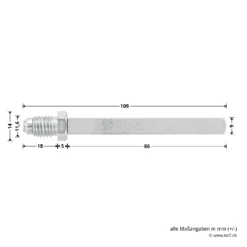 Hörmann FS Wechselgarnitur D110 Rosette PZ, Edelstahl -Sonax 454742 hoermann fs wechselgarnitur d110 pz rosette edelstahl gleitlager masse stift