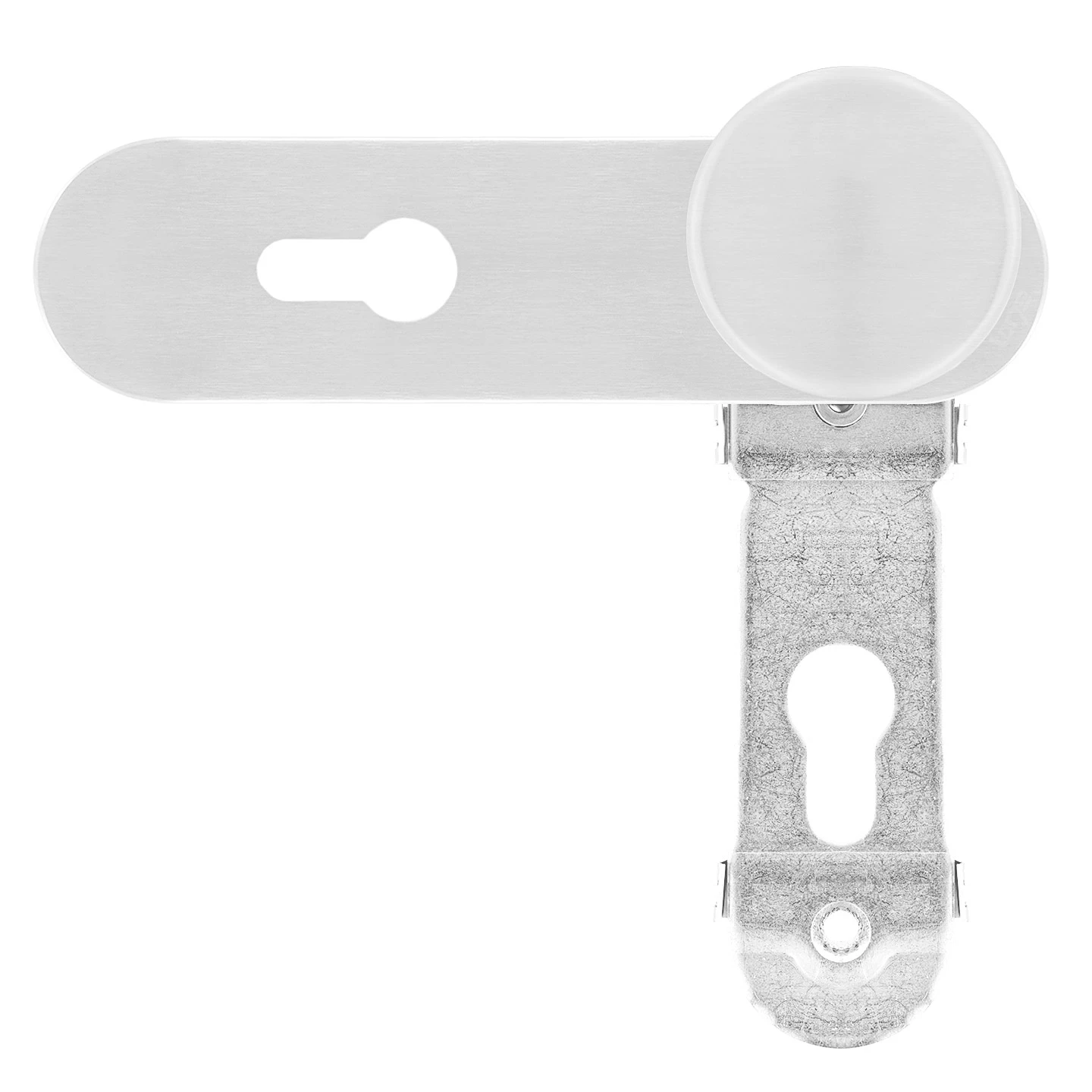 Hörmann FS Wechselgarnitur D210 Kurzschild PZ, Edelstahl 2 Hörmann FS Wechselgarnitur D210 Kurzschild PZ, Edelstahl – Bild 2