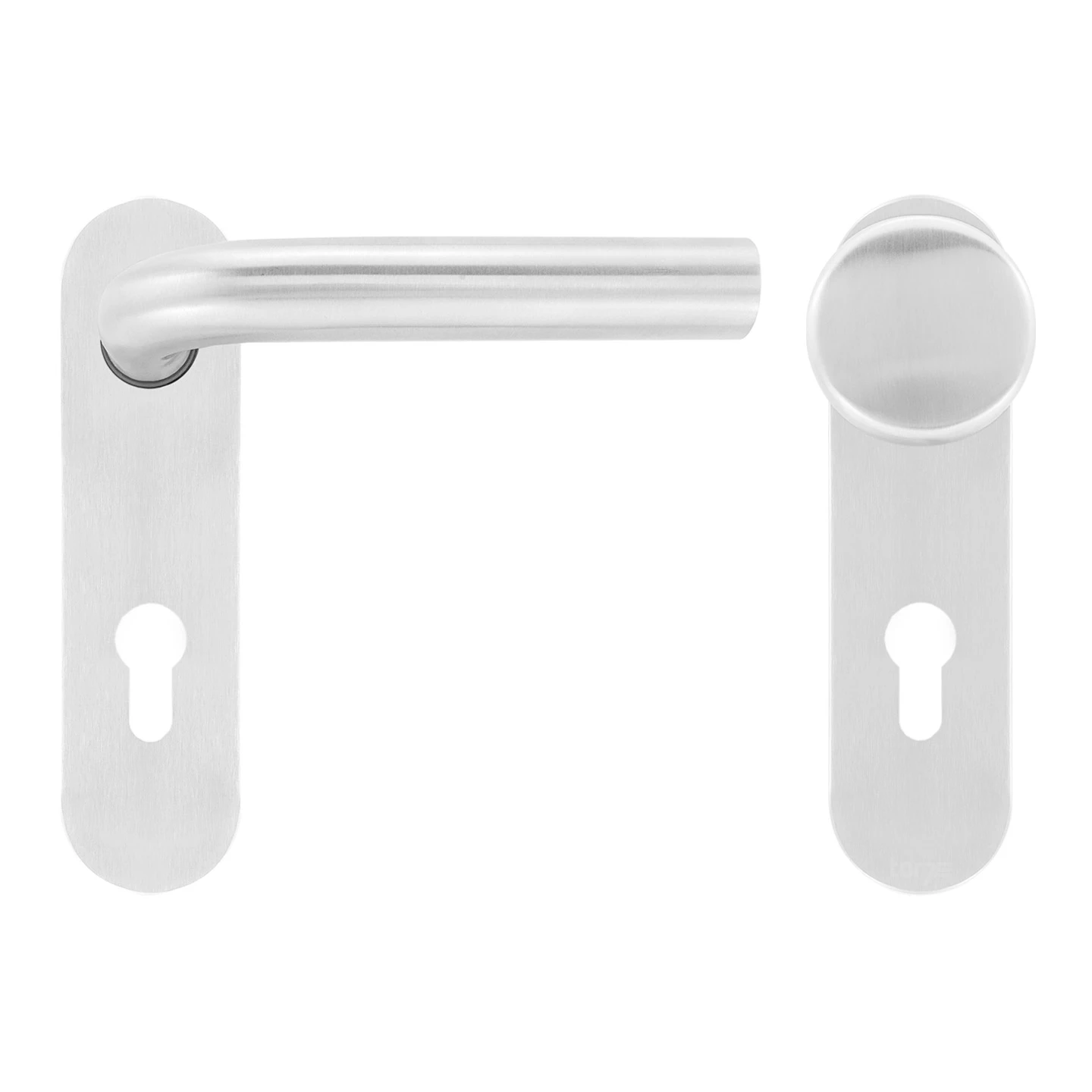 Hörmann FS Wechselgarnitur D210 Kurzschild PZ, Edelstahl 1 Hörmann FS Wechselgarnitur D210 Kurzschild PZ, Edelstahl